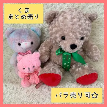 곰 봉제 인형 테디베어 세트 낱개 판매 가능 묶음 판매 러블리 로즈 베어