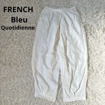 [새상품급] 프렌치브뤼 Quotidienne 린넨 팬츠 화이트