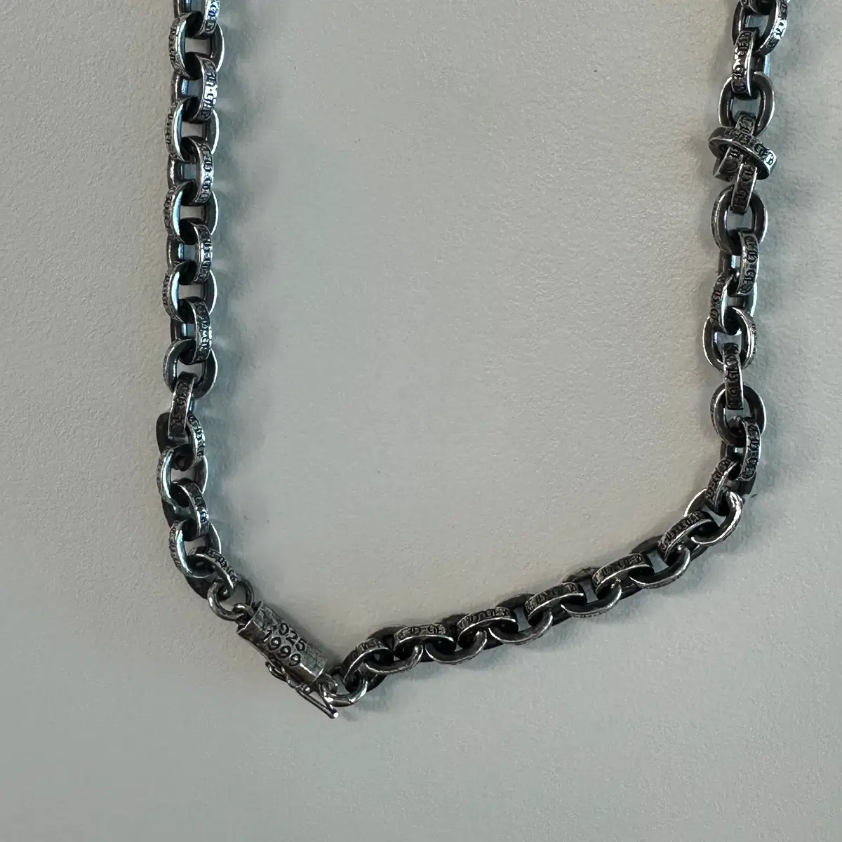 새 상품] 크롬하츠 실버 24인치 페이퍼체인