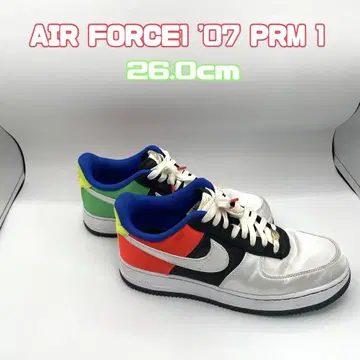 [박스 있음] 에어 포스 1 '07 PRM 1 26.0cm