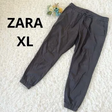ZARA 자라 조거 팬츠 차콜 그레이 XL 넉넉한 핏 dnwr.