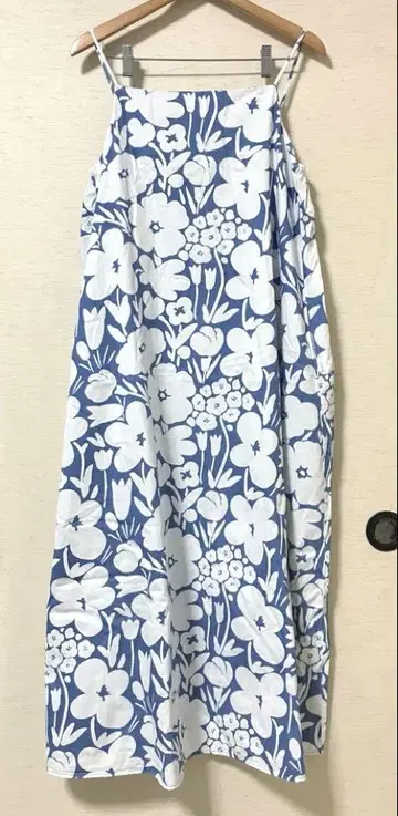 UNIQLO Marimekko 캐미 원피스 롱 블루