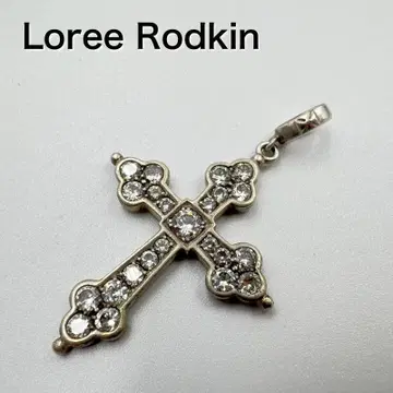 LoreeRodkin 펜던트 탑 고딕 크로스 L