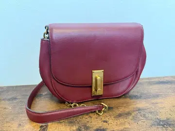 MARC JACOBS 마크제이콥스 가죽 숄더백 빨간색/보르도