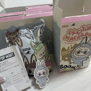 Macaron The Monsters 라부부 씨솔트 코코넛