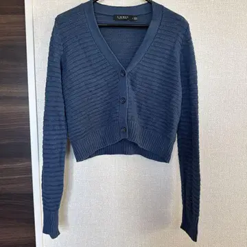 LAUREN RALPH LAUREN 네이비 가디건 M