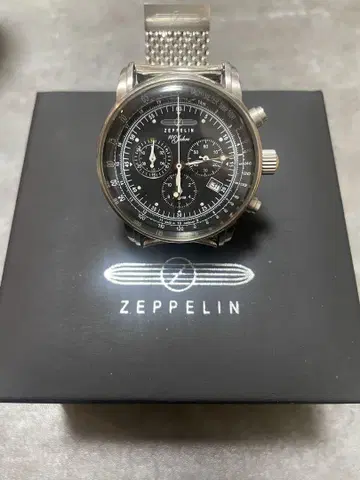 ZEPPPELIN 크로노그래프 블랙