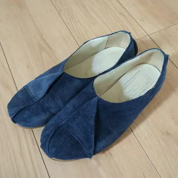 천연 가죽 슬립온