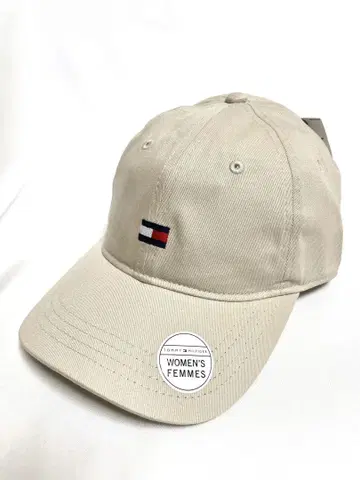 새상품 Tommy Hilfiger 베이지 캡