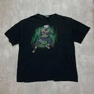 2002년 naruto 카카시 빈티지 T셔츠