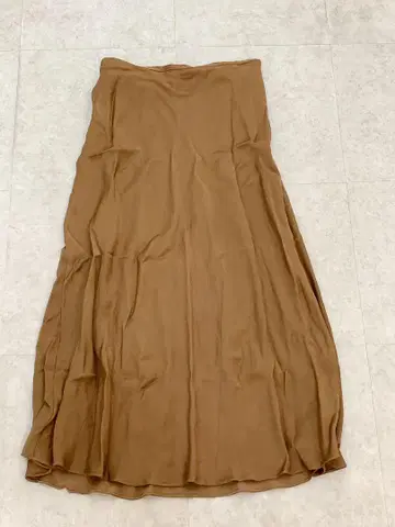 ZARA 브라운 롱 스커트 XS