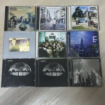 Oasis 오아시스 CD 세트 8장
