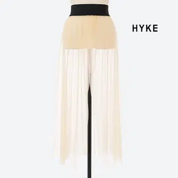 HYKE 튤 랩스커트 TULLE WRAP SKIRT