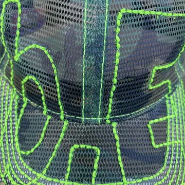 b.Eautiful Vapor 6 Panel hat mesh camo