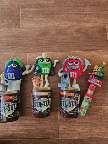 LA님 리퀘스트 M&M's 캐릭터 피규어 4개 세트
