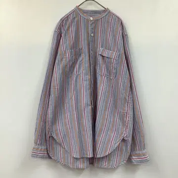 engineered garments 긴팔 버튼 셔츠 스트라이프 2way