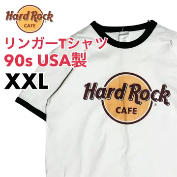 90년대 Hard Rock Cafe 하드록 카페 링거 T XXL