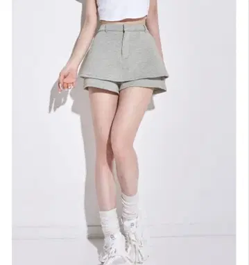 darich 실루엣 컷 스커트 라이크 숏팬츠 M