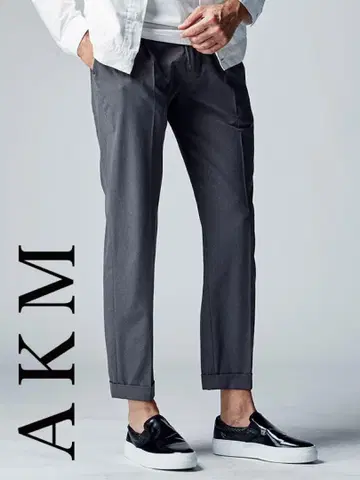 AKM 에이케이엠 WIDE TAPERED SLACKS!!