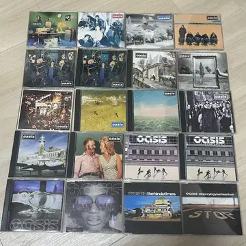 Oasis 오아시스 CD 세트 20장