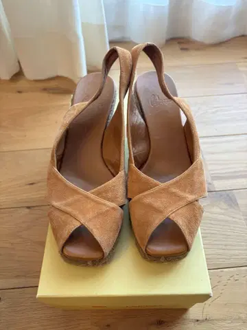 Castaner 카스타네르 에스파드리유 샌들 브라운 스웨이드