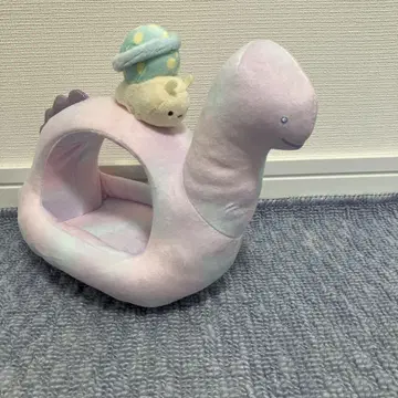 스미코구라시 컬렉션 씬 봉제인형 공룡과 달팽이