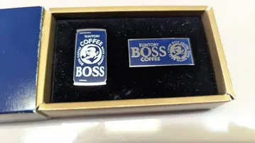 SUNTORY BOSS COFFEE 핀 배지 2개 세트