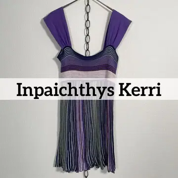 Inpaichthys Kerri 썸머 니트 슬리브리스 티셔츠 에스닉