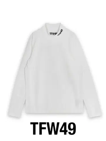 TFW49 티에프더블유49 MOCKNECK SIDE MESH