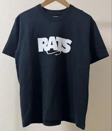 RATS BOX LOGO WAY OF LIFE 랏츠 T셔츠 블랙