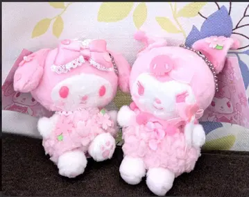 Sanrio 마이멜로디 쿠로미 벚꽃 시리즈 마스코트 세트 새상품