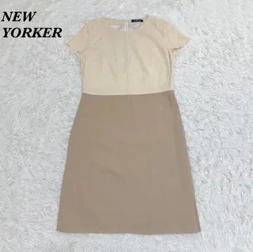 [새상품급] NEWYORKER 9AR M 원피스 베이지