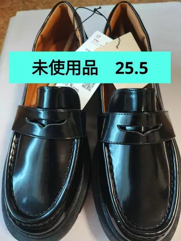 UNIQLO C 컴필 터치 로퍼 25.5cm 새상품 미사용 블랙