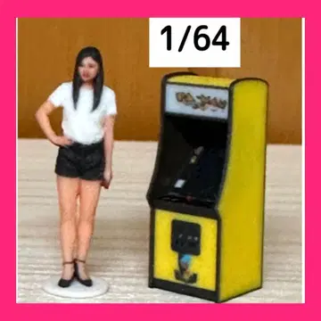 1/64 게임기 파아만 피규어에 디오라마에 미니카에 미니어처에
