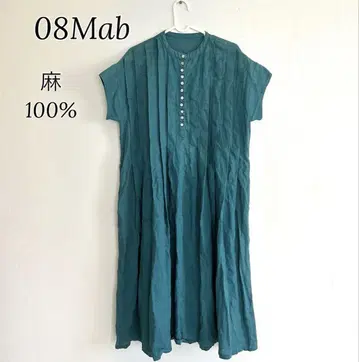 8Mab 08맵 턱 린넨 원피스 린넨 100%