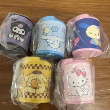 산리오 코인 실린더 2 가챠 키링 5종