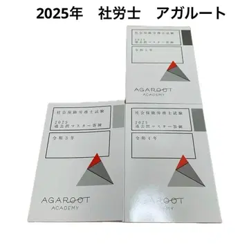 새상품 2025년 아가루트 과거문제 마스터 답안 3권 노무사 직전 대책