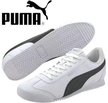 미사용 새상품 PUMA 로우컷 스니커즈 화이트/블랙