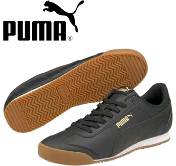 미사용 새상품 PUMA 블랙 로우컷 스니커즈