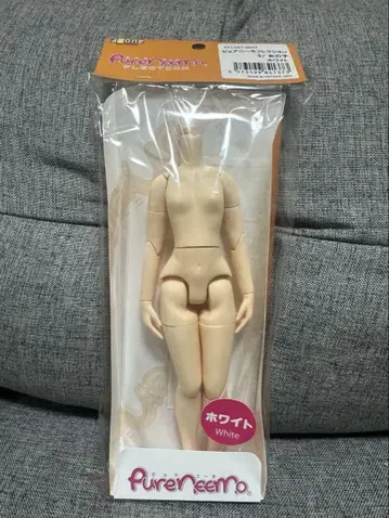 퓨어니모 플렉션 M Pure Neemo 화이트 인형 본체