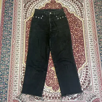 High Rise Vintage Rockies Black Jeans