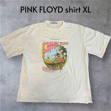 [ 정도 양호 ] PINK FLOYD 그래픽 티셔츠 화이트 XL 상당