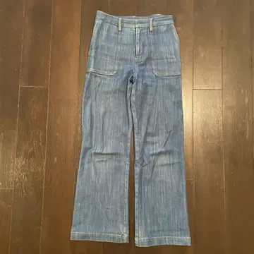 ROPE 부츠컷 데님 라이트블루