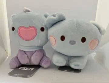 BT21 BABYMLB 봉제 인형 스몰 MANG & KOYA