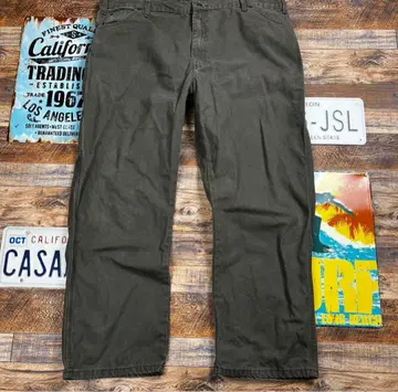 덕 원단 Dickies 페인터 팬츠 90년대 3XL 상당