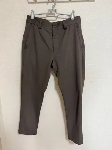 ZARA 브라운 슬랙스