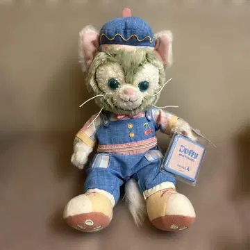 더피 프렌드 봉제 인형 데님 의상 홍콩 디즈니
