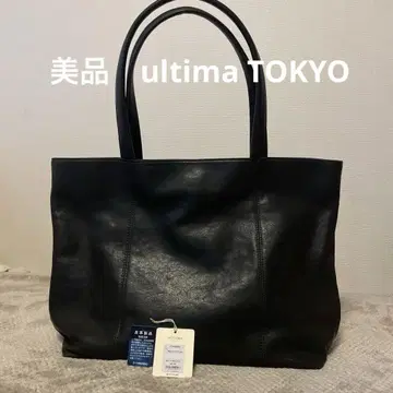 새상품급 토트백 남성용 가죽 M 사이즈 ultima TOKYO 울티마