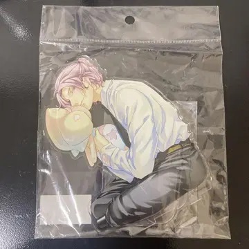 럭키독1 CR-5와 스텔라 씨의 아크릴 스탠드 루키노 1점