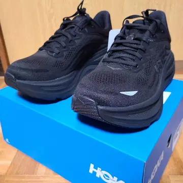 HOKA BONDI 9 BLACK 27.5cm